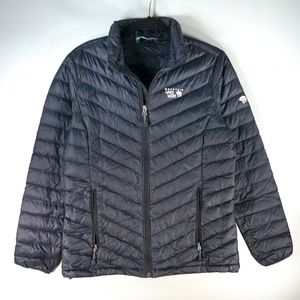 Mountain Hardwear Black Q Shield Down 800 Jacket